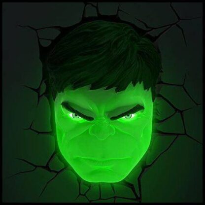 Marvel 3D LED Leuchte Hulk Face 3D – Bild 2