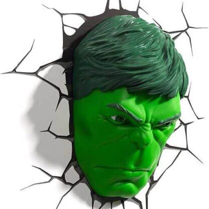 Marvel 3D LED Leuchte Hulk Face 3D – Bild 3