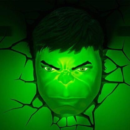 Marvel 3D LED Leuchte Hulk Face 3D – Bild 4