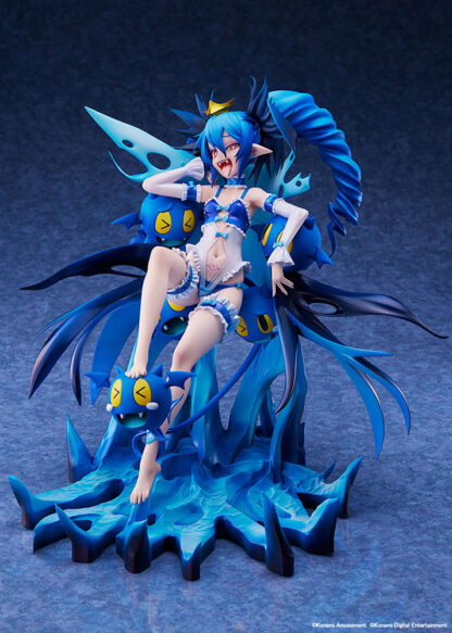 Bombergirl PVC Statue 1/7 Aqua Lewysia Aquablue Vampire Negligee Ver. 25 cm – Bild 5