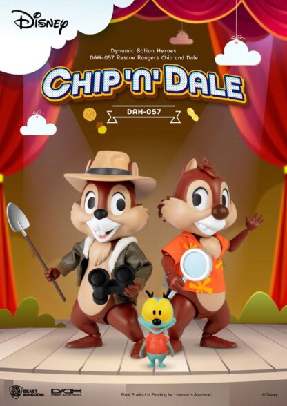 Chip und Chap - Die Ritter des Rechts Dynamic 8ction Heroes Actionfiguren 1/9 Chip & Dale 10 cm – Bild 2