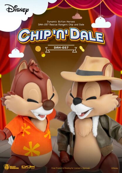 Chip und Chap - Die Ritter des Rechts Dynamic 8ction Heroes Actionfiguren 1/9 Chip & Dale 10 cm – Bild 4