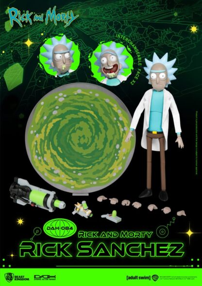 Rick and Morty Dynamic 8ction Heroes Actionfigur 1/9 Rick Sanchez 23 cm – Bild 5