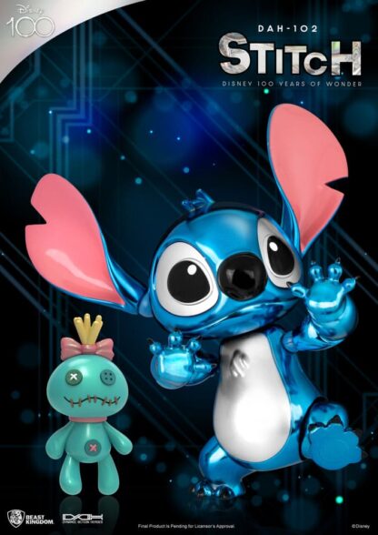 Disney 100 Years of Wonder Dynamic 8ction Heroes Actionfigur 1/9 Stitch (Lilo & Stitch) 16 cm – Bild 2