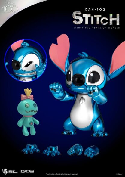 Disney 100 Years of Wonder Dynamic 8ction Heroes Actionfigur 1/9 Stitch (Lilo & Stitch) 16 cm – Bild 6