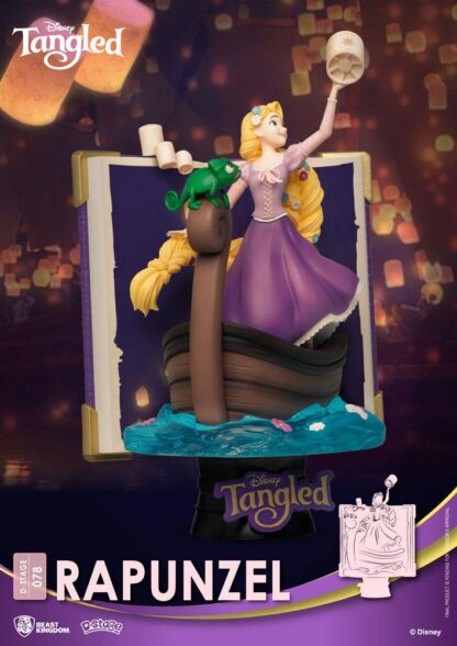 Disney Story Book Series D-Stage PVC Diorama Rapunzel 15 cm – Bild 2