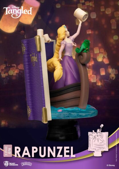 Disney Story Book Series D-Stage PVC Diorama Rapunzel 15 cm – Bild 4