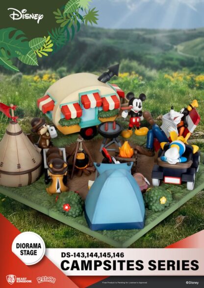 Disney D-Stage Campsite Series PVC Diorama Mickey Mouse 10 cm – Bild 3