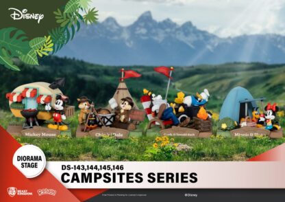 Disney D-Stage Campsite Series PVC Diorama Goofy & Donald Duck 10 cm – Bild 2