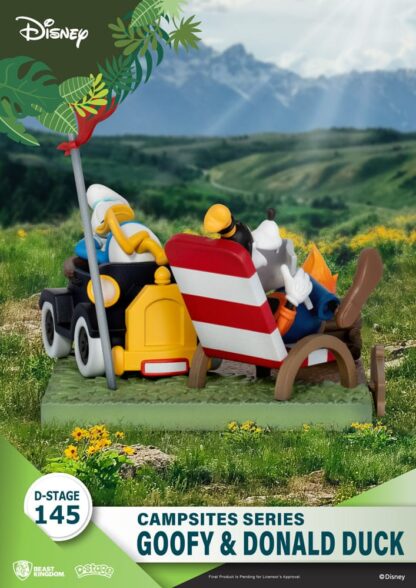 Disney D-Stage Campsite Series PVC Diorama Goofy & Donald Duck 10 cm – Bild 5