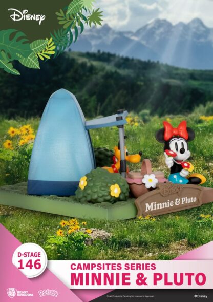 Disney D-Stage Campsite Series PVC Diorama Mini & Pluto 10 cm – Bild 4