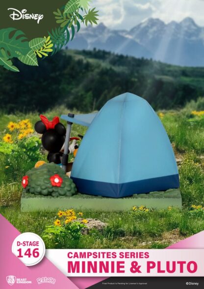 Disney D-Stage Campsite Series PVC Diorama Mini & Pluto 10 cm – Bild 5