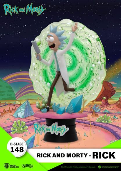 Rick & Morty D-Stage PVC Diorama Rick 14 cm – Bild 2