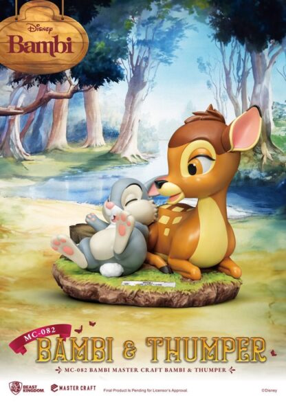 Disney Master Craft Statue Bambi & Thumper 26 cm – Bild 2