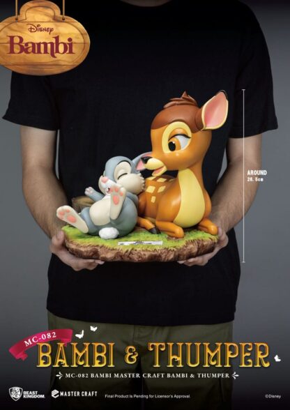 Disney Master Craft Statue Bambi & Thumper 26 cm – Bild 7