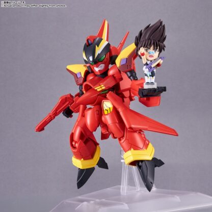 Macross 7 Tiny Session Fahrzeug mit Actionfigur VF-19 Custom Fire Valkyrie with Basara Nekki 11 cm – Bild 2