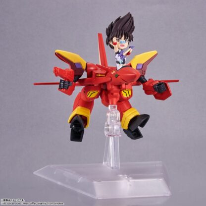 Macross 7 Tiny Session Fahrzeug mit Actionfigur VF-19 Custom Fire Valkyrie with Basara Nekki 11 cm – Bild 7