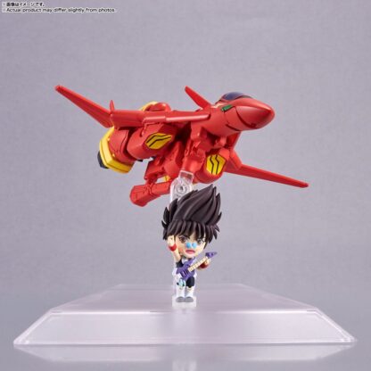 Macross 7 Tiny Session Fahrzeug mit Actionfigur VF-19 Custom Fire Valkyrie with Basara Nekki 11 cm – Bild 8