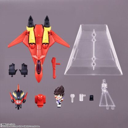 Macross 7 Tiny Session Fahrzeug mit Actionfigur VF-19 Custom Fire Valkyrie with Basara Nekki 11 cm – Bild 11