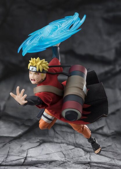 Naruto Shippuden S.H. Figuarts Actionfigur Naruto Uzumaki (Sage Mode) - Savior of Konoha 15 cm – Bild 6