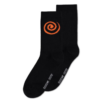 Naruto Shippuden Socken 3er-Pack Sasuke Symbol 39-42 – Bild 3