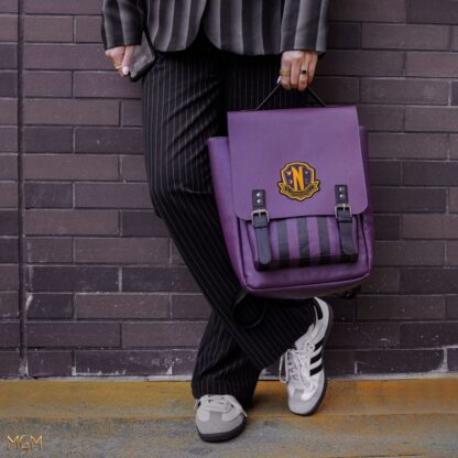 Wednesday Rucksack Nevermore Academy Purple – Bild 2