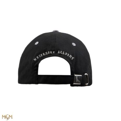 Wednesday Baseball Cap Nevermore Academy Black – Bild 3