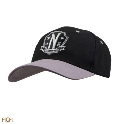 Wednesday Baseball Cap Nevermore Academy Black – Bild 5