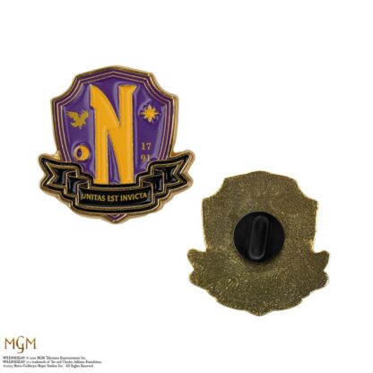 Wednesday Ansteck-Pins 2er-Pack Nevermore Academy – Bild 6