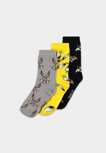 Looney Tunes Socken 3er-Pack Three Icons 35-38