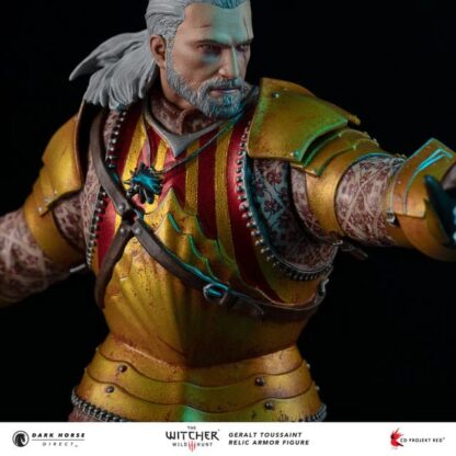 The Witcher 3 PVC Statue Geralt Toussaint Relic Armor 20 cm – Bild 4