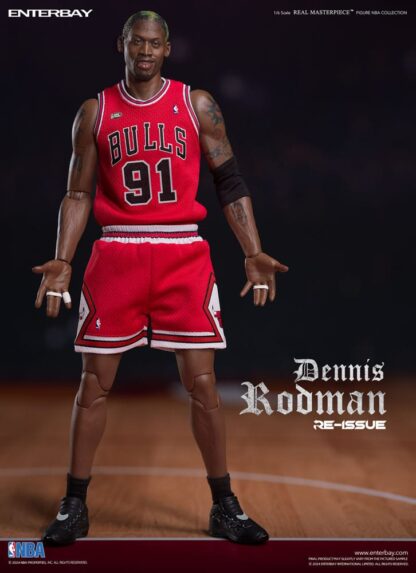 NBA Collection Real Masterpiece Actionfigur 1/6 Dennis Rodman Limited Retro Editon 33 cm – Bild 2