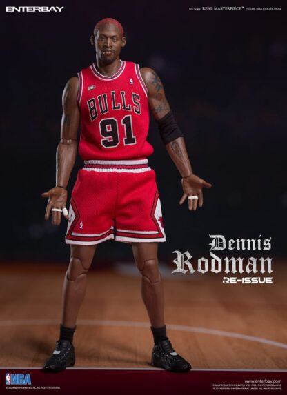 NBA Collection Real Masterpiece Actionfigur 1/6 Dennis Rodman Limited Retro Editon 33 cm – Bild 3