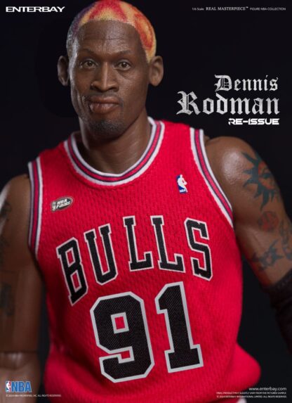 NBA Collection Real Masterpiece Actionfigur 1/6 Dennis Rodman Limited Retro Editon 33 cm – Bild 4