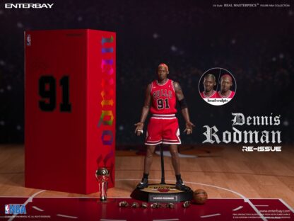 NBA Collection Real Masterpiece Actionfigur 1/6 Dennis Rodman Limited Retro Editon 33 cm – Bild 7