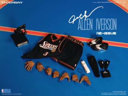 NBA Collection Real Masterpiece Actionfigur 1/6 Allen Iverson Limited Retro Edition 30 cm – Bild 8