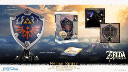 The Legend of Zelda Breath of the Wild PVC Statue Hylian Shield Collector's Edition 29 cm – Bild 26