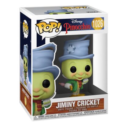 Pinocchio 80th Anniversary POP! Disney Vinyl Figur Street Jiminy 9 cm – Bild 2