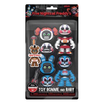 Five Nights at Freddy's Snap Actionfiguren Toy Bonnie & Baby 9 cm – Bild 2