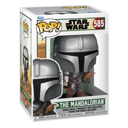 Star Wars The Book of Boba Fett POP! TV Vinyl Figur Mando w/pouch 9 cm – Bild 2