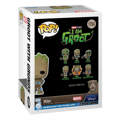 Ich bin Groot POP! Vinyl Figur Groot w/ Grunds 9 cm – Bild 3