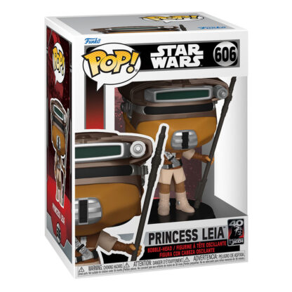 Star Wars Return of the Jedi 40th Anniversary POP! Vinyl Figur Leia (Boushh) 9 cm – Bild 2