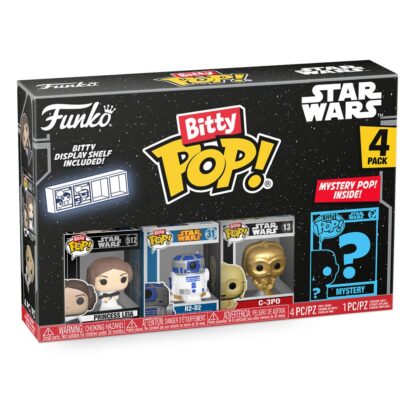 Star Wars Bitty POP! Vinyl Figuren 4er-Pack Leia 2,5 cm – Bild 2