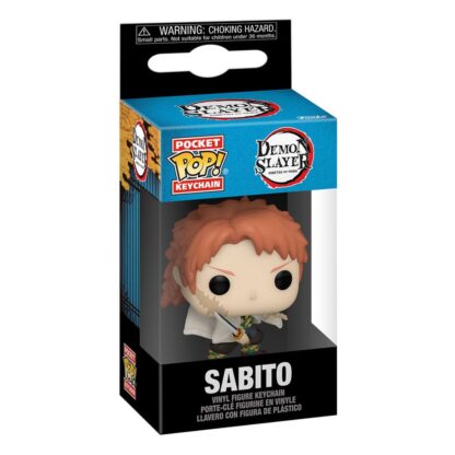 Demon Slayer: Kimetsu no Yaiba POP! Vinyl Schlüsselanhänger 4 cm Sabito (No Mask) Display (12) – Bild 2