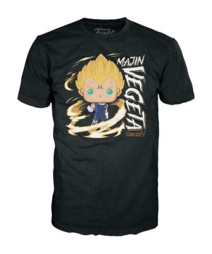 Dragonball Z POP! & Tee Vinyl Figur & T-Shirt Set Majin Vegeta (Glow in the Dark) – Bild 3