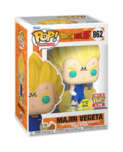 Dragonball Z POP! & Tee Vinyl Figur & T-Shirt Set Majin Vegeta (Glow in the Dark) – Bild 4