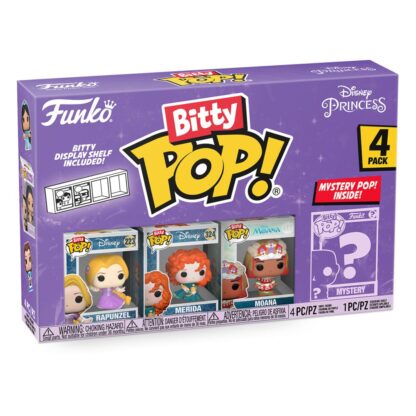 Disney Princesses Bitty POP! Vinyl Figuren 4er-Pack Rapunzel 2,5 cm – Bild 2