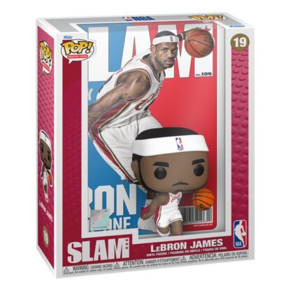 NBA Cover POP! Basketball Vinyl Figur LeBron James (SLAM Magazin) 9 cm – Bild 2