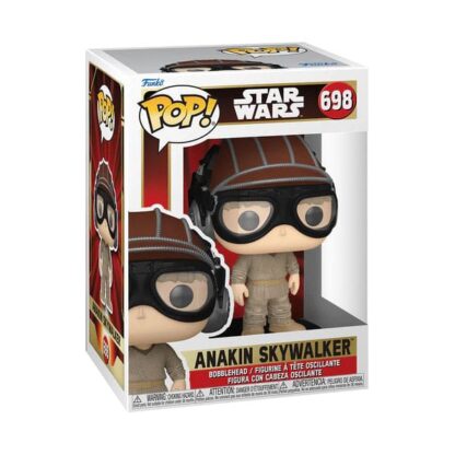 Star Wars: Episode I - Die dunkle Bedrohung Anniversary POP! Vinyl Figur Anakin w/Helmet 9 cm – Bild 2