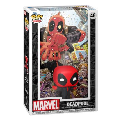 Marvel POP! Comic Cover Vinyl Figur Deadpool (2025) #1 Deadpool in Black Suit 9 cm – Bild 2